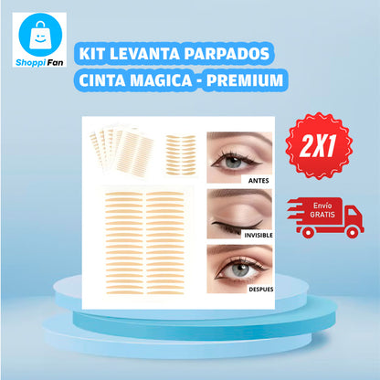 2x1 KIT LEVANTA PÁRPADOS CINTA MAGICA - PREMIUM